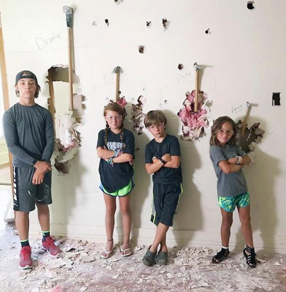 Chip and Joanna Gaines' kids Drake, Ella, Duke and Emmie | Chip Gaines/Instagram