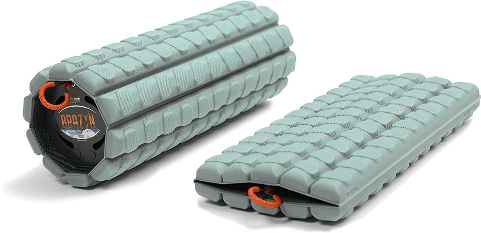 <p>Foam rollers can be annoying to store, but the <span>Brazyn Morph Alpha Foam Roller</span> ($60, originally $70) is the solution. You'll love its smart and useful design, and it's also great for traveling. Trust us, if sore muscles are a problem for you post-flight, you'll be so happy to have this on hand.</p>