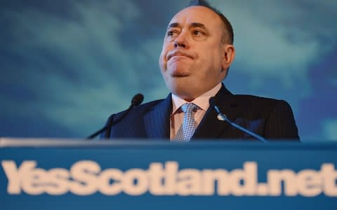 Alex Salmond, the former Scottish First Minister - Credit: Getty Images