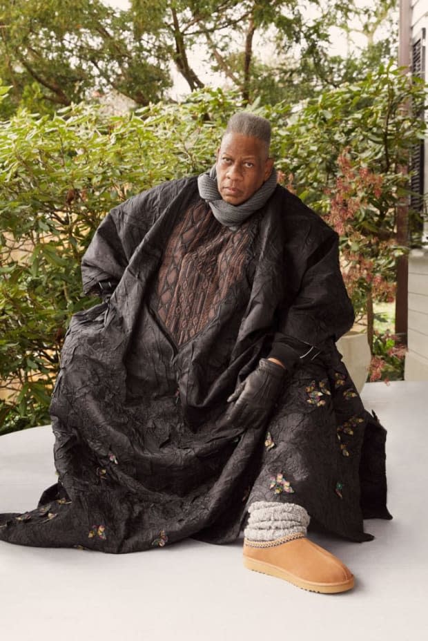 <p>André Leon Talley for Ugg. Photo: Courtesy of Ugg</p>