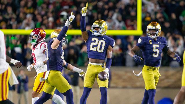 Notre Dame ranked No. 20 in latest College Football Playoff rankings