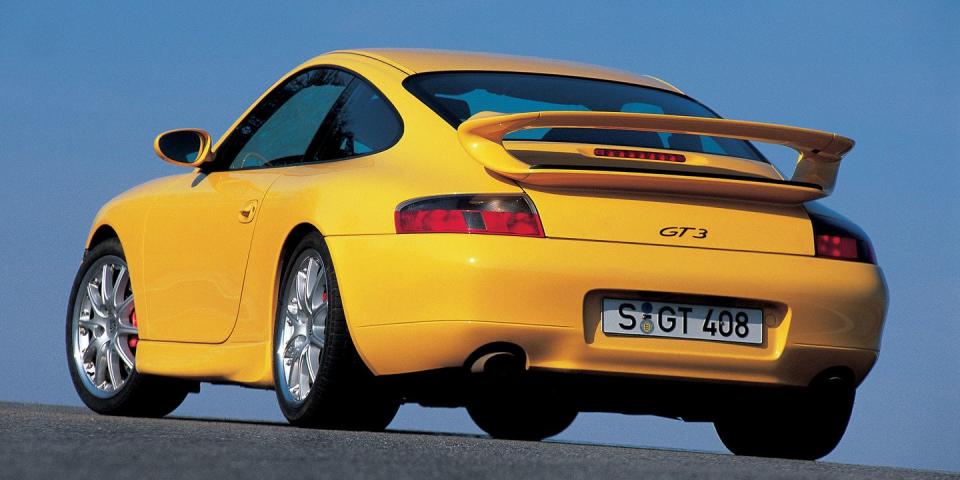 <p>This was Porsche's first GT3 variant of the 911 models.</p>
