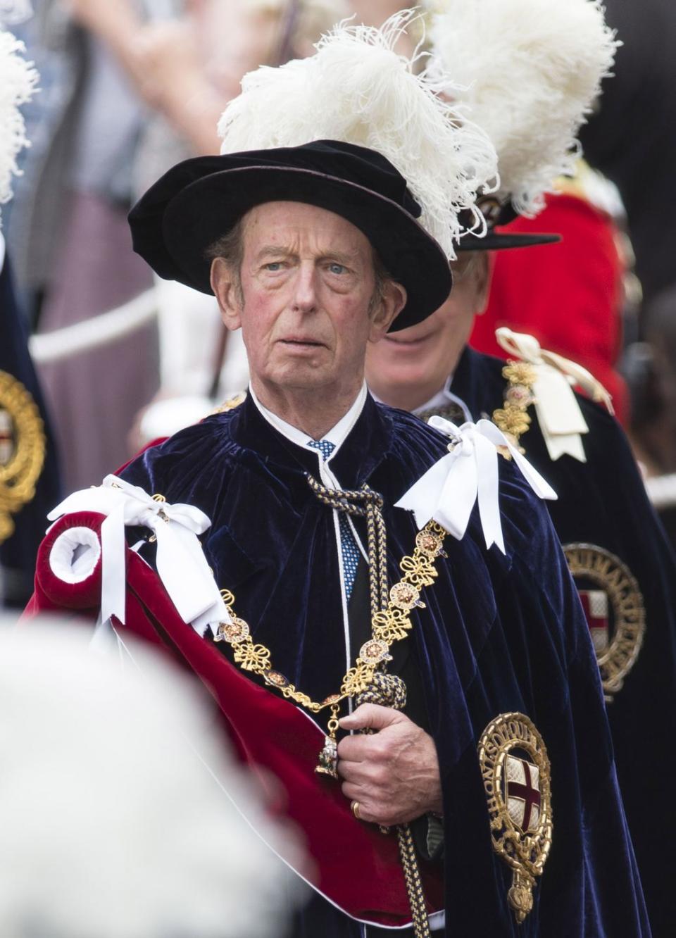 the order of the garter service