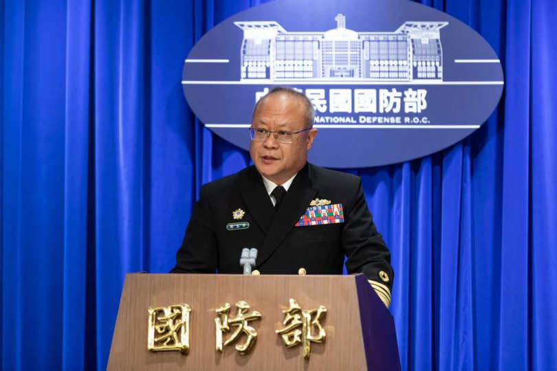 海軍司令部參謀長吳立平中將升任艦指部指揮官。（圖／國防部提供）