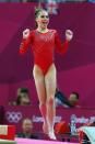 <p>A member of the Fierce Five, McKayla Maroney took home two medals at the 2012 Olympic Games in London. After earning gold with the United States team, Maroney went viral for her facial expression on the podium while receiving her silver medal on vault.</p>