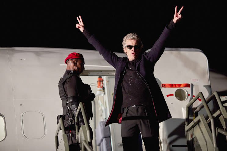 Peter Capaldi in 'Doctor Who' (Credit: BBC America)