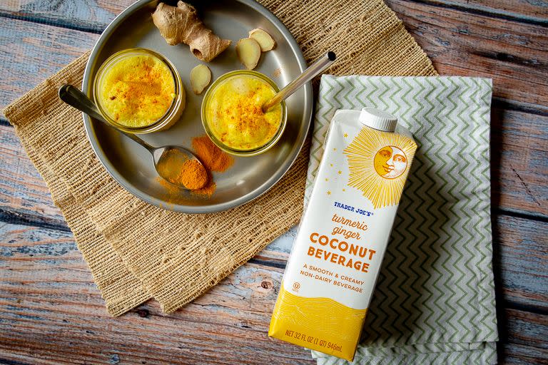 Turmeric Ginger Coconut Beverage