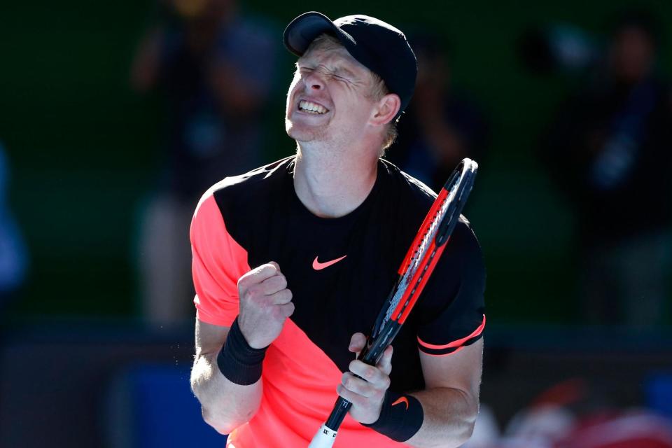 Kyle Edmund 'feels like Andy Murray' after booking shock Australian Open semi spot