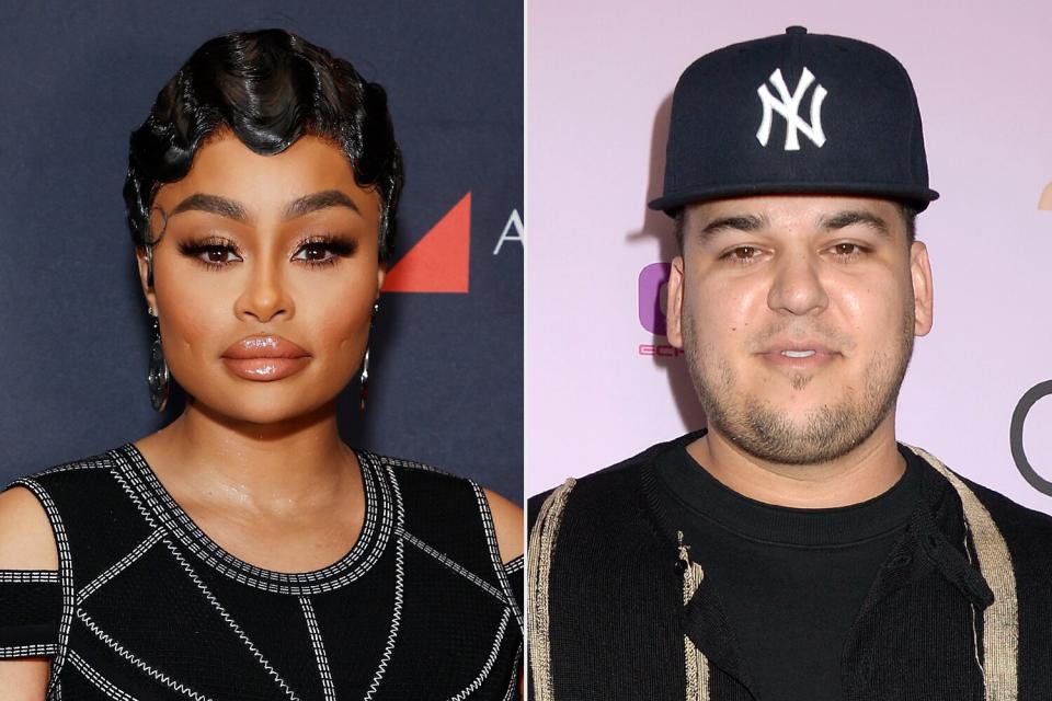 Blac Chyna; Rob Kardashian