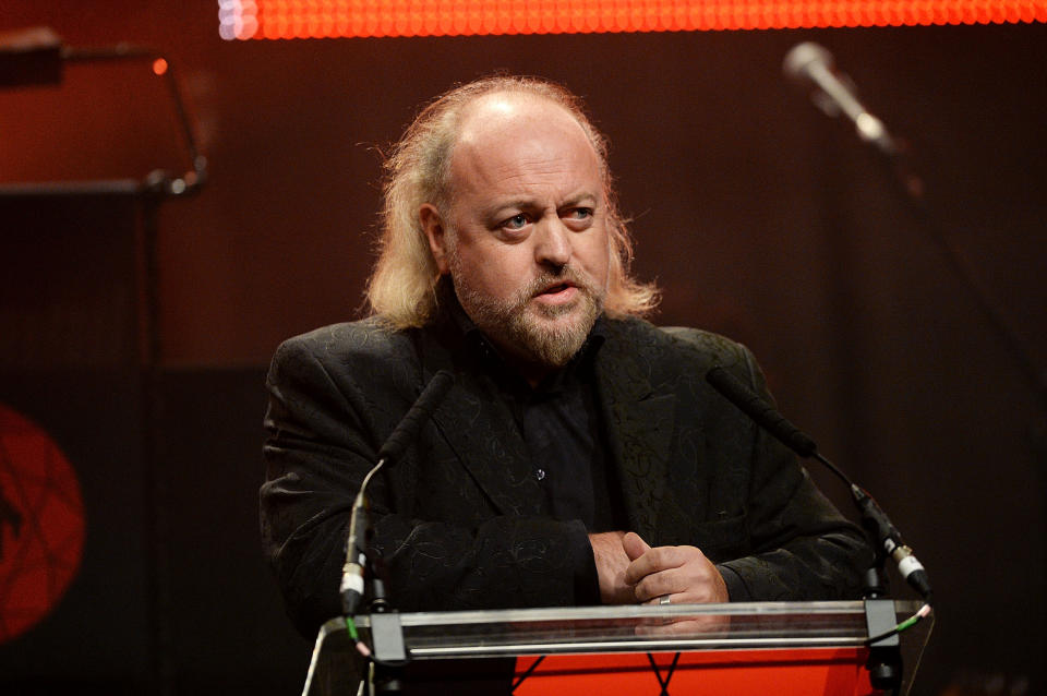 LONDON, ENGLAND - DECEMBER 07:  Bill Bailey presents at the Moet British Independent Film Awards 2014 at Old Billingsgate Market on December 7, 2014 in London, England.  (Photo by Dave J Hogan/Getty Images for The Moet British Independent Film Awards)