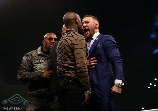 Floyd Mayweather and Conor McGregor