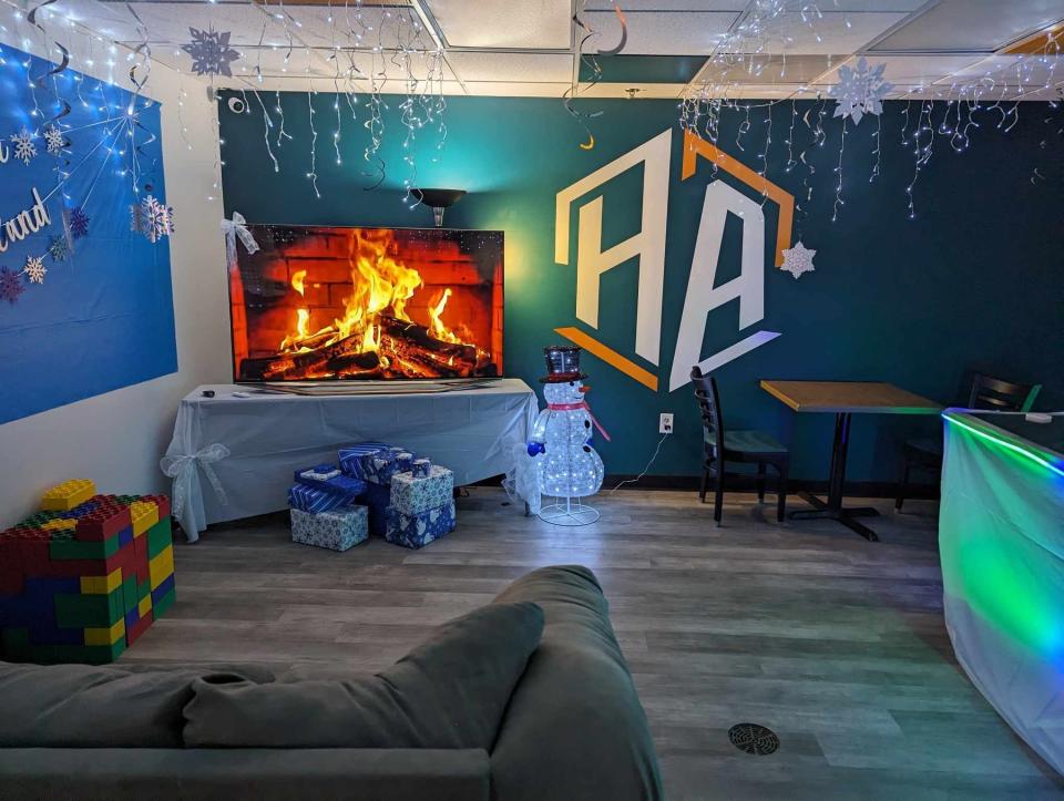 Boardgame cafe Hexagon Alley has created the Winter Wonderland Pop-Up for this holiday season