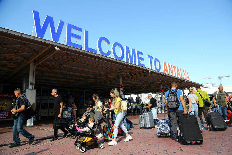 Aéroport international d’Antalya (Crédit : REUTERS/Kaan Soyturk)