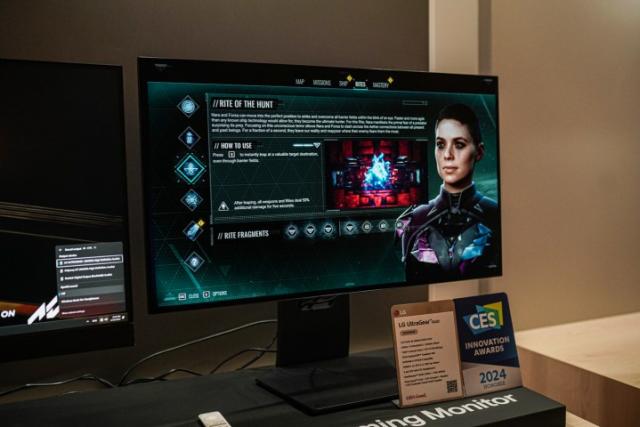 LG's new 4K OLED monitor allows you to switch between 4K/120Hz and