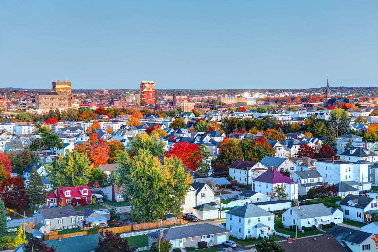 Autumn in Manchester, New Hampshire