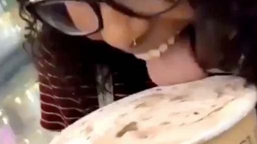 Viral ice-cream prank shared online. Source: Twitter