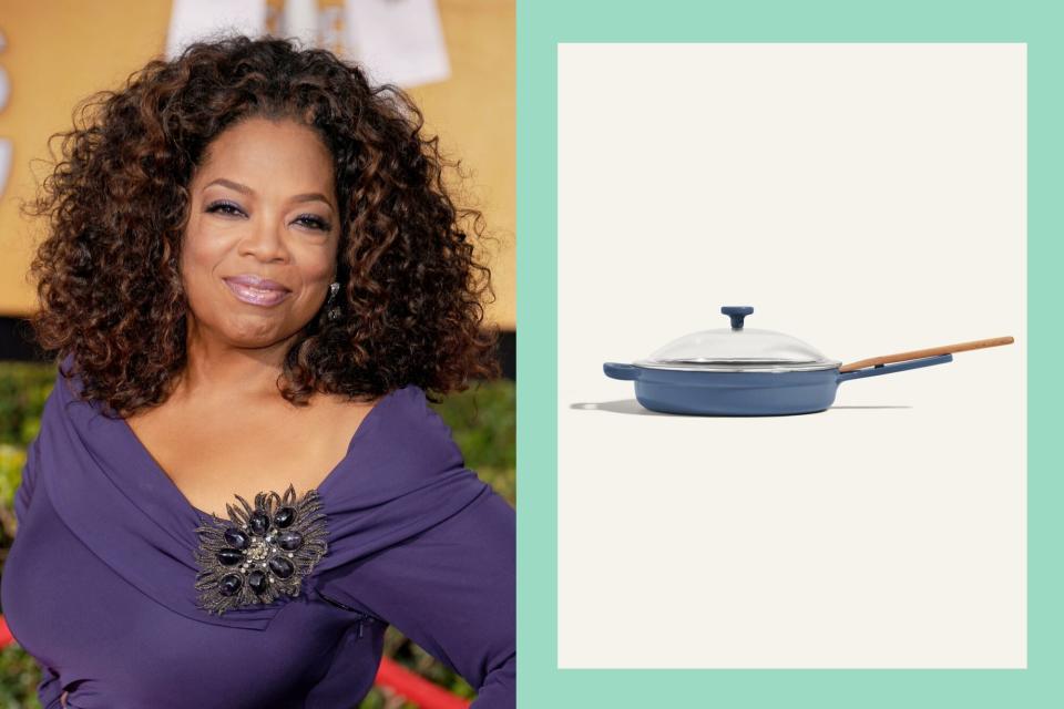 Oprah Cast Iron Always Pan Tout