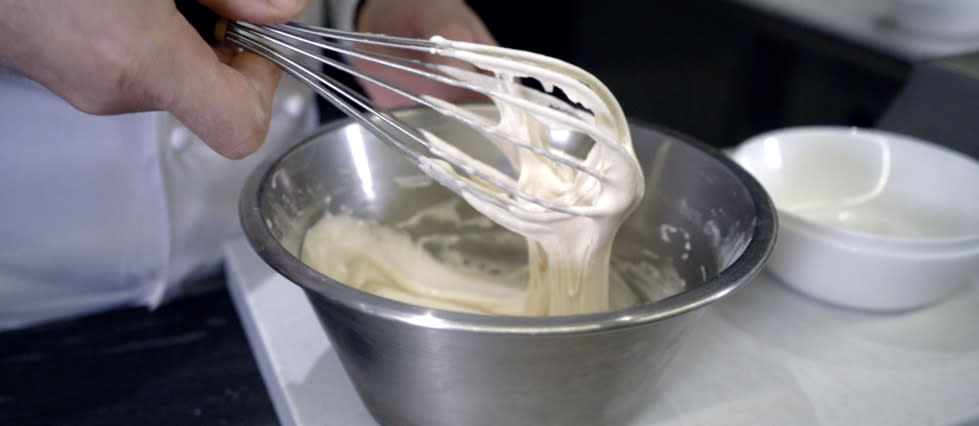 La pâte à beignet de Jean-François Piège.
