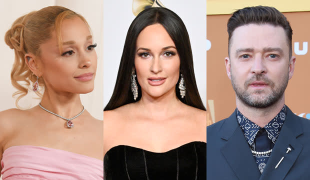 Billboard 200: Ariana Grande spends 2nd week at #1, Kacey Musgraves outdoes  herself, Justin Timberlake disappoints