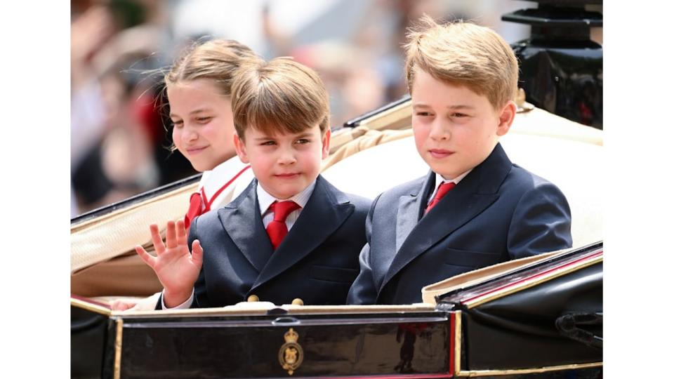 Princess Charlotte, Prince Louis and Prince George