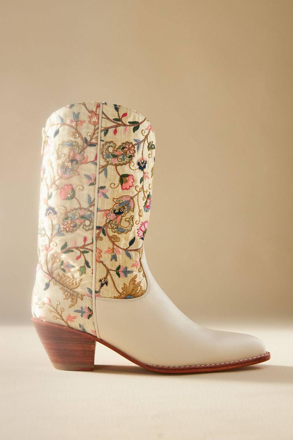 7) Embroidered Western Boots