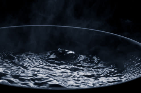 <span class="caption">Water good idea. </span> <span class="attribution"><a class="link " href="http://www.shutterstock.com/pic-76860463/stock-photo-boiling-water-in-pan.html?src=aF81xGzPcjok86O2svaMww-1-61" rel="nofollow noopener" target="_blank" data-ylk="slk:Yarygin;elm:context_link;itc:0;sec:content-canvas">Yarygin</a></span>