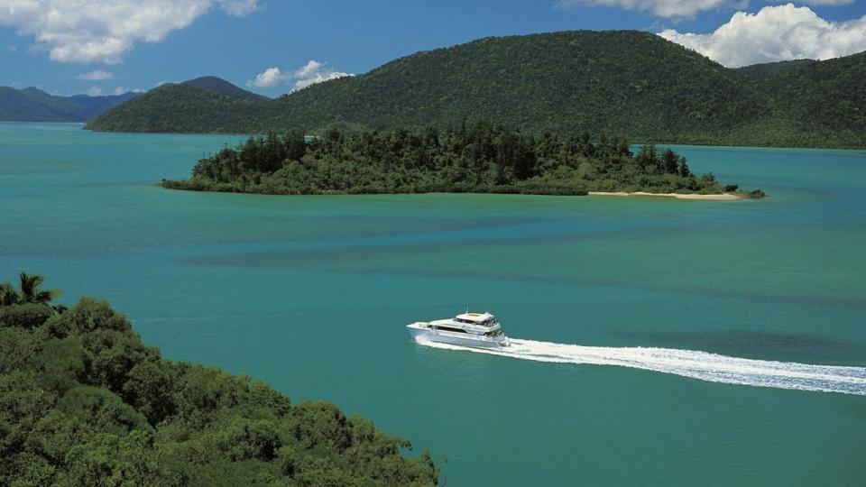 2005 : A generic photo of a cruiser as it travels along in the Whitsundays, in 2005 photo. Pic Queensland Tourism.\nWhitsunday Islands\nTravel