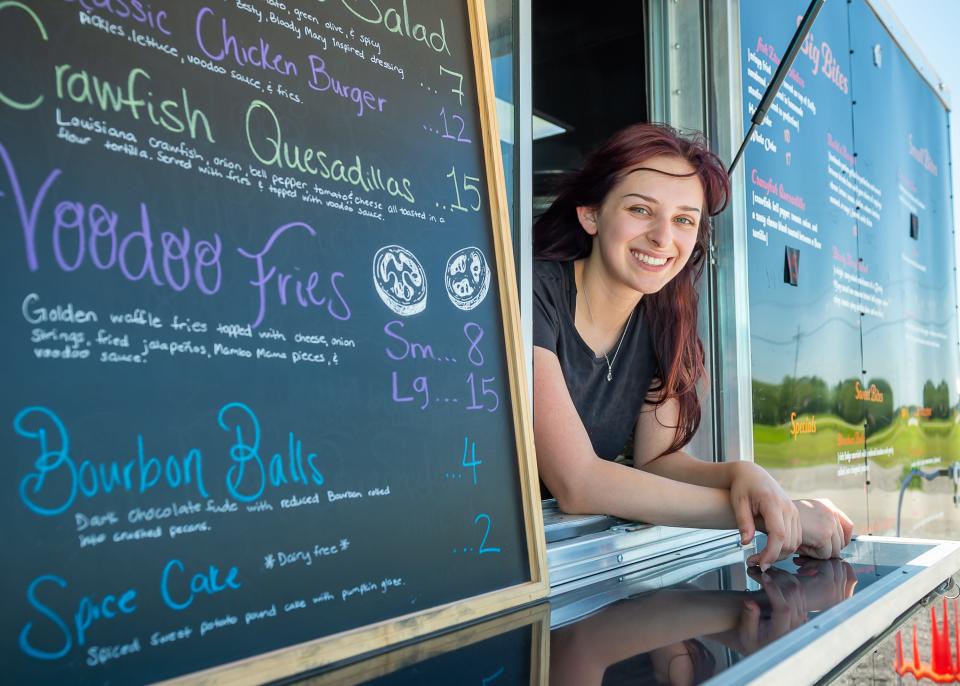 Teagan Prados -Food Finds Voodoo bites food truck. Thursday, May 26, 2022.