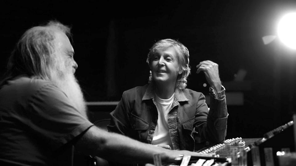 Paul McCartney and <span class="caas-xray-inline-tooltip"><span class="caas-xray-inline caas-xray-entity caas-xray-pill rapid-nonanchor-lt" data-entity-id="Rick_Rubin" data-ylk="cid:Rick_Rubin;pos:2;elmt:wiki;sec:pill-inline-entity;elm:pill-inline-text;itc:1;cat:Musician;" tabindex="0" aria-haspopup="dialog"><a href="https://search.yahoo.com/search?p=Rick%20Rubin" data-i13n="cid:Rick_Rubin;pos:2;elmt:wiki;sec:pill-inline-entity;elm:pill-inline-text;itc:1;cat:Musician;" tabindex="-1" data-ylk="slk:Rick Rubin;cid:Rick_Rubin;pos:2;elmt:wiki;sec:pill-inline-entity;elm:pill-inline-text;itc:1;cat:Musician;" class="link ">Rick Rubin</a></span></span> in Hulu's 'McCartney 3,2,1'<span class="copyright">Hulu</span>