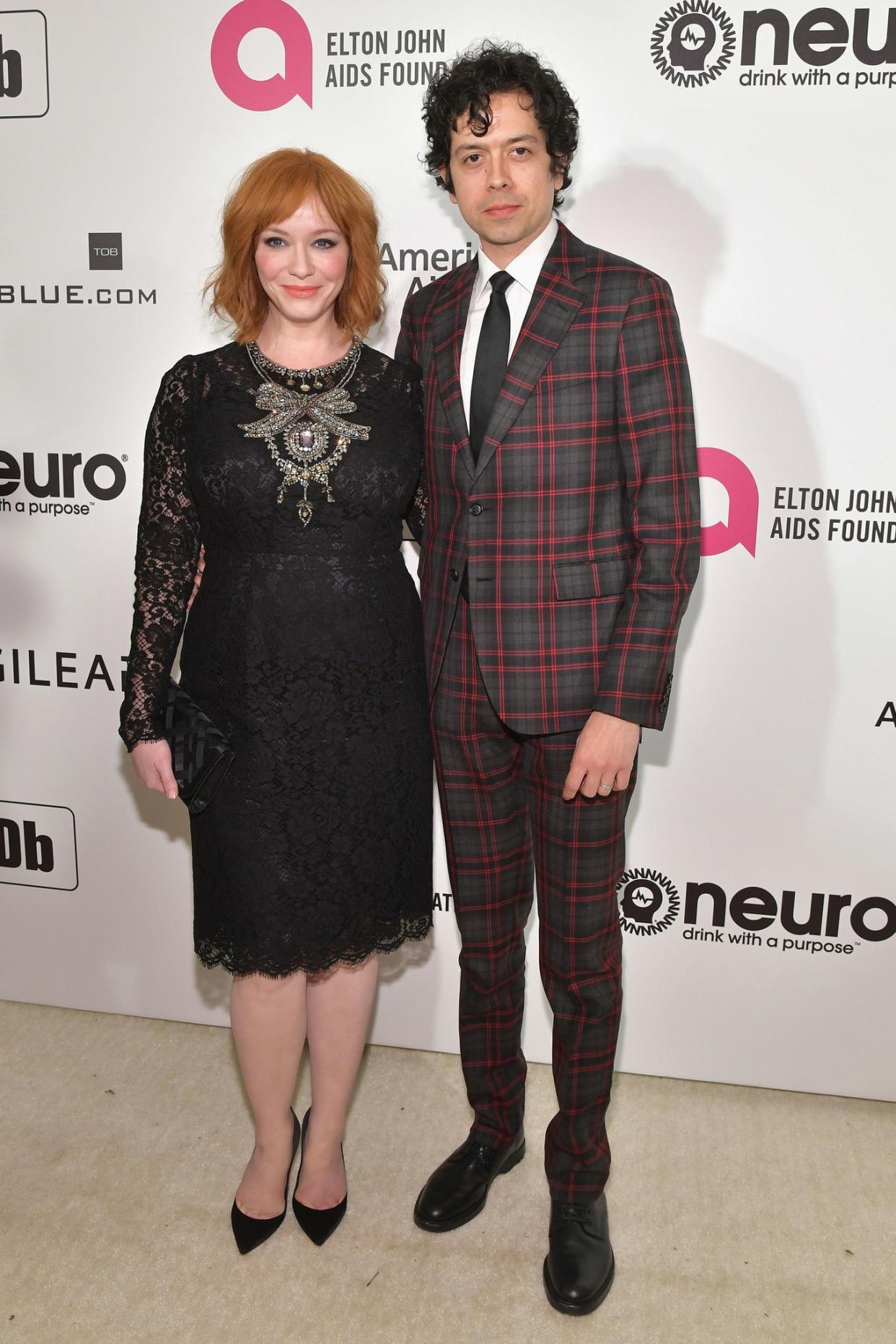 Christina Hendricks and husband Geoffrey Arend announced their separation after 10 years of marriage on Oct. 17, 2019. The “Good Girl” actress made a statement on Instagram on Thursday, telling fans “Twelve years ago we fell in love and became partners. We joined our two amazing families, had countless laughs, made wonderful friends and were blessed with incredible opportunities. Today we take our next step together, but on separate paths. We will always be grateful for the love we’ve shared and will always work together to raise our two beautiful dogs. We will be taking time to rediscover ourselves in this transition and we thank you for your patience and support in giving us the space to do so.” The pair tied the knot on Oct. 11, 2009.