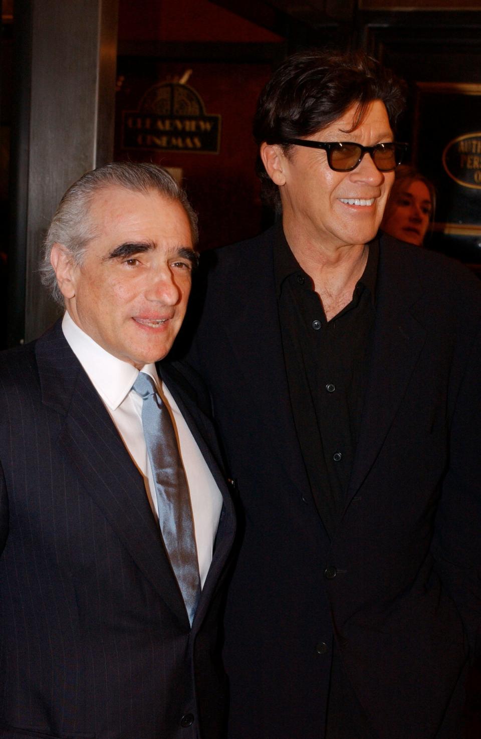 Scorsese pictured with Robertson in 2002 (Getty Images)