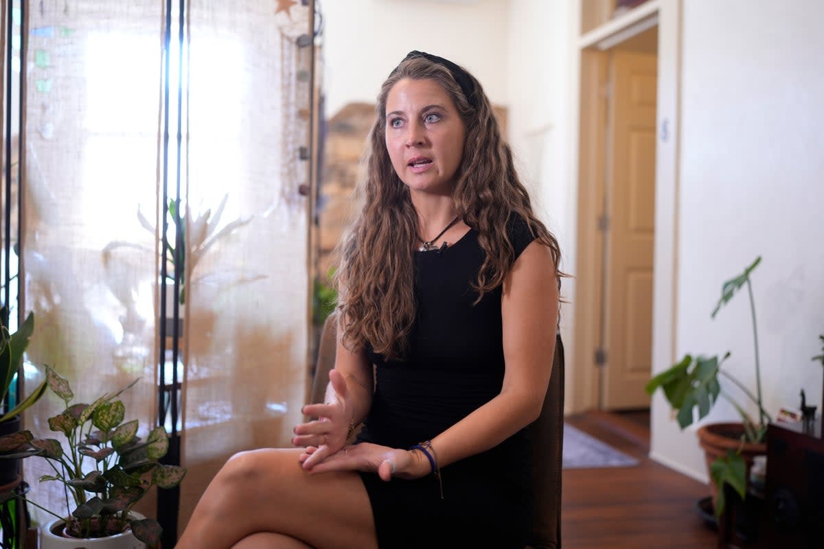 Kyleigh Thurman, one of the patients filing a federal complaint against a Texas hospital for not treating her ectopic pregnancy (AP)