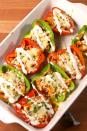 <p>Spice up your stuffed pepper game!</p><p>Get the recipe from <a href="https://www.delish.com/cooking/recipe-ideas/recipes/a51994/buffalo-chicken-stuffed-peppers-recipe/" rel="nofollow noopener" target="_blank" data-ylk="slk:Delish;elm:context_link;itc:0;sec:content-canvas" class="link ">Delish</a>. </p>