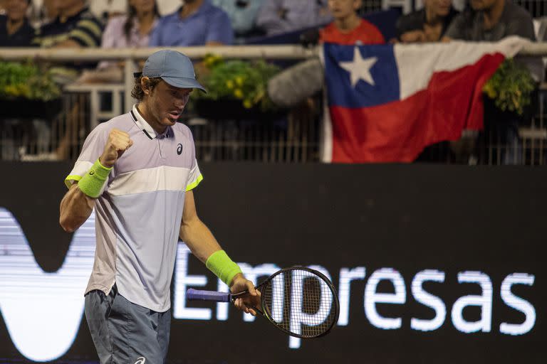 El chileno Nicolás Jarry logró vencer a Peque Schwartzman por primera vez en cinco partidos