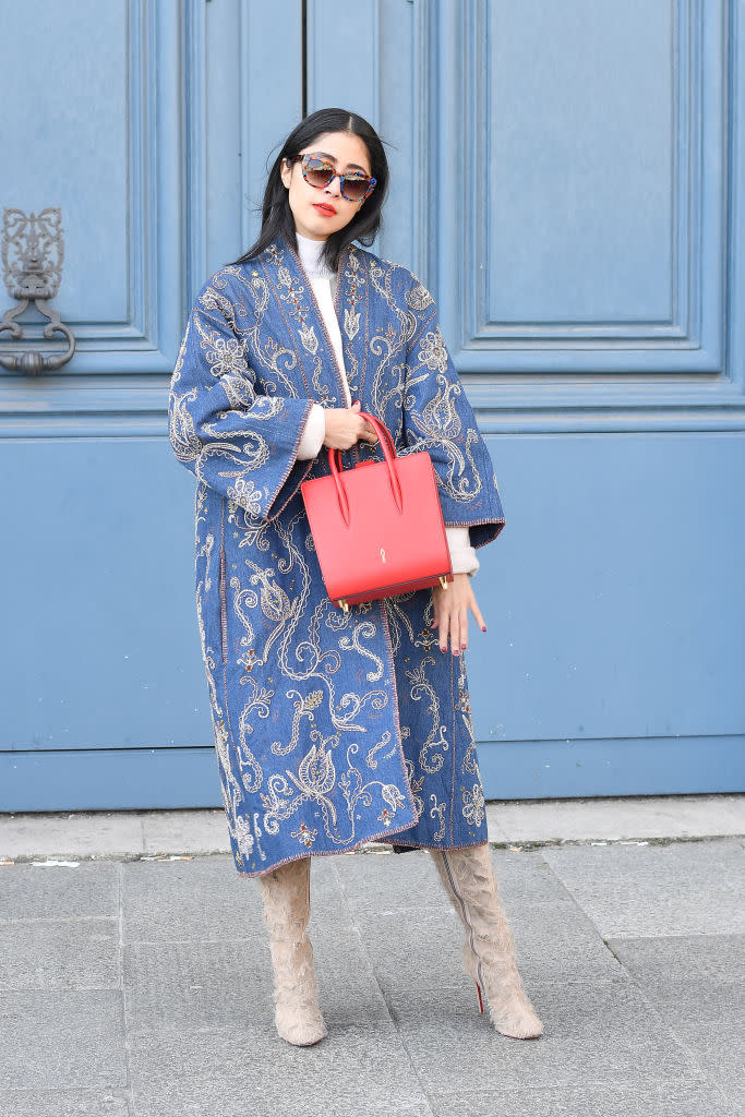 Denni Elias at Paris Fashion Week Day Three