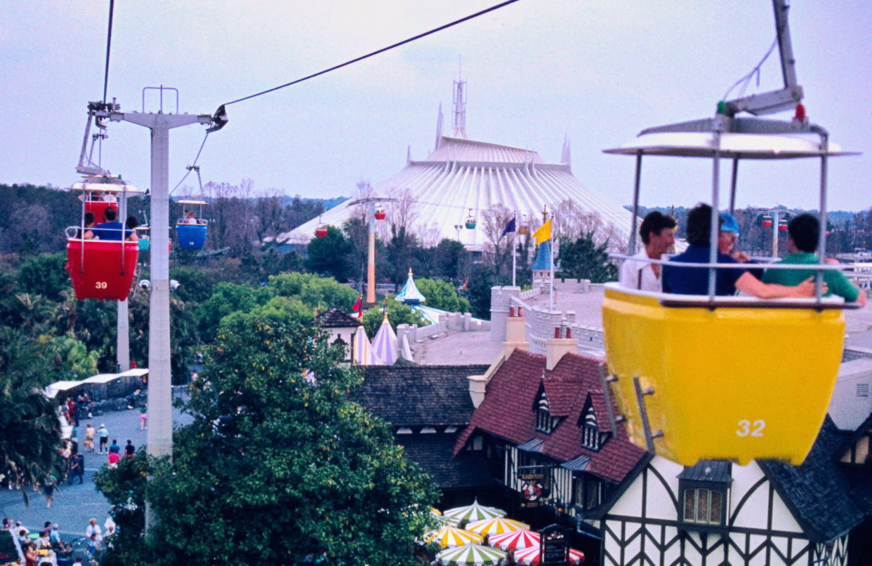 Total blast from the past, Disney might be building another skyway system to transport you from park to park