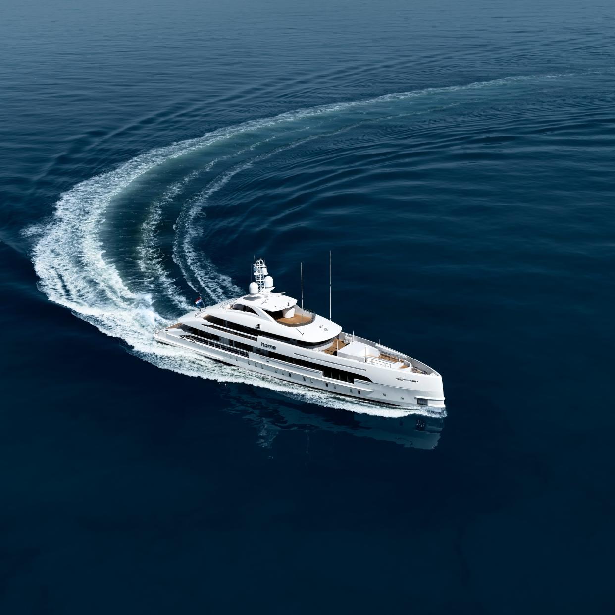 HOME, Heesen's 'stealth superyacht' - Dick Holthuis Photography
