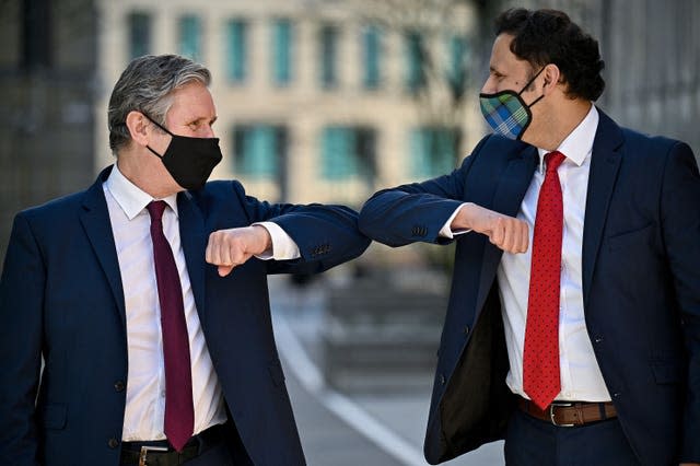 Sir Keir Starmer and Anas Sarwar