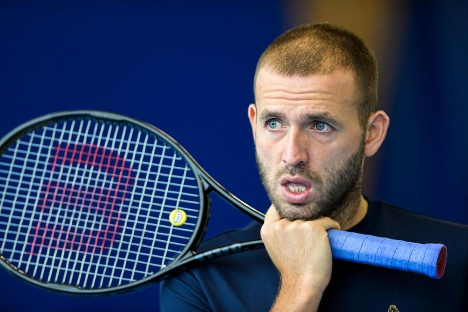 Dan Evans is the British No. 1 (BELGA MAG/AFP via Getty Images)