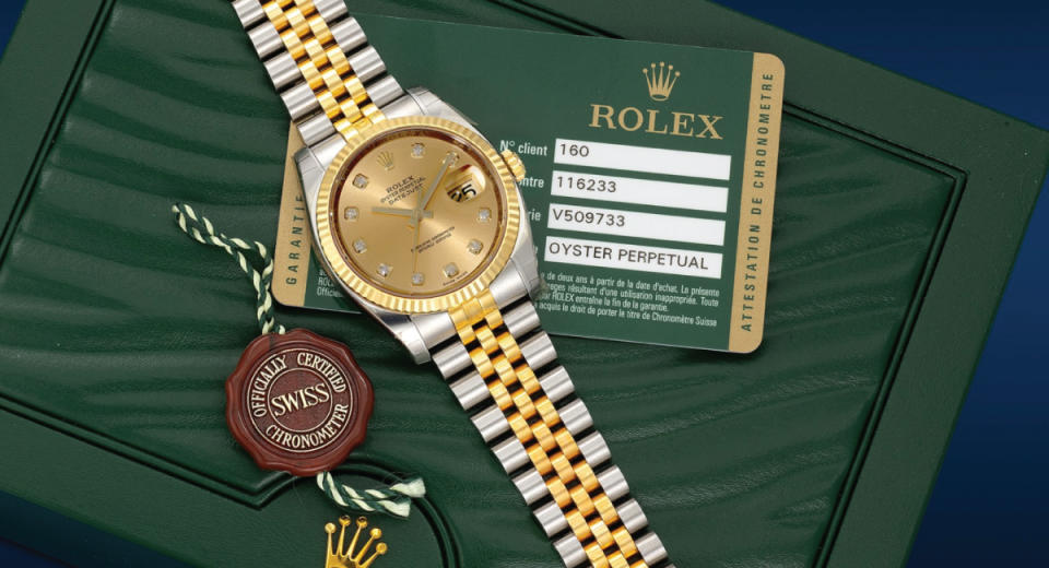 Rolex Datejust reference 116233.
