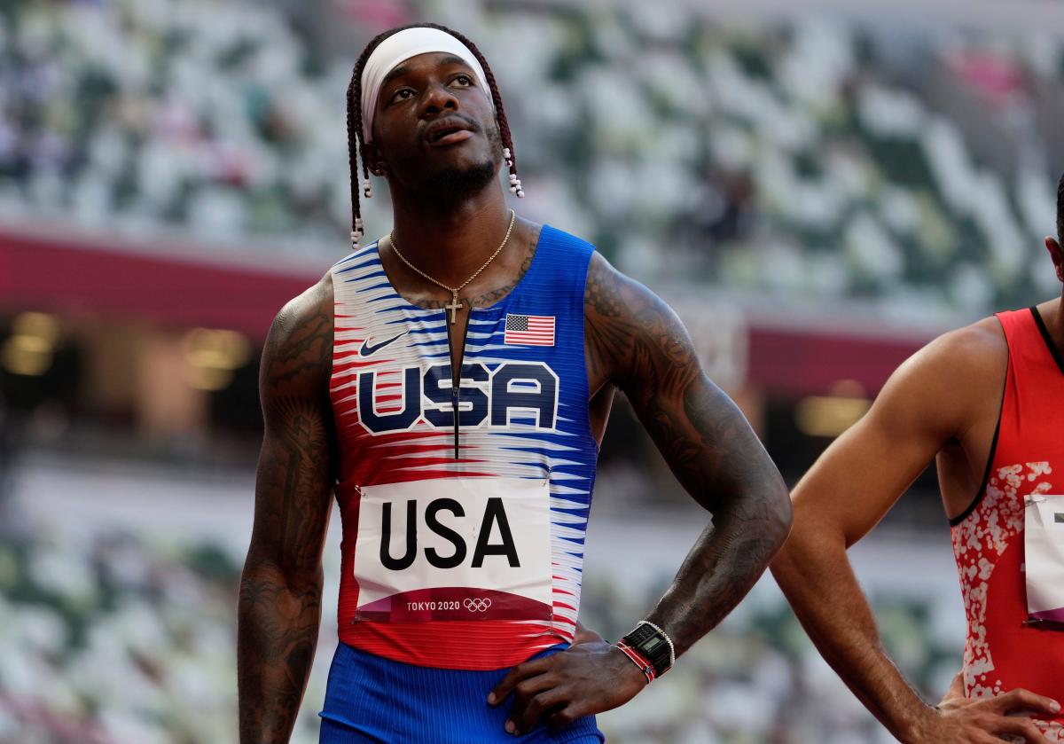 US men's 4x100 relay team puts in 'unacceptable' performance, fails to