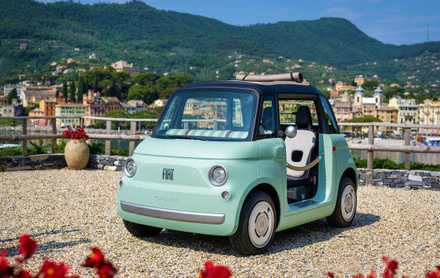 Fiat's Topolino EV is an Italian twist on the Citroen Ami