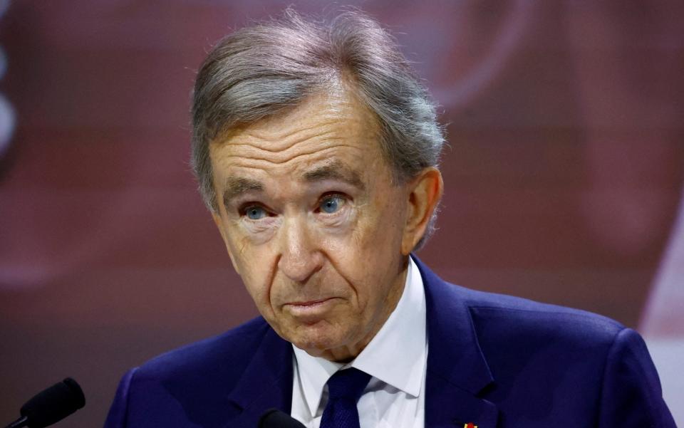 Mr Arnault is known as the 'wolf in cashmere' because of his appetite for ruthless dealmaking