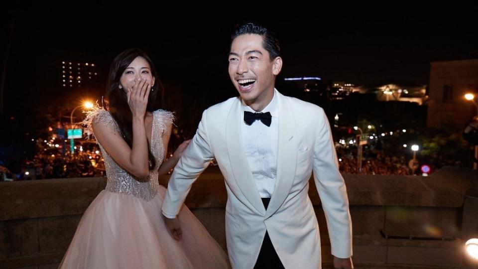 林志玲和AKIRA2019年結婚。（圖／翻攝自AKIRA臉書）
