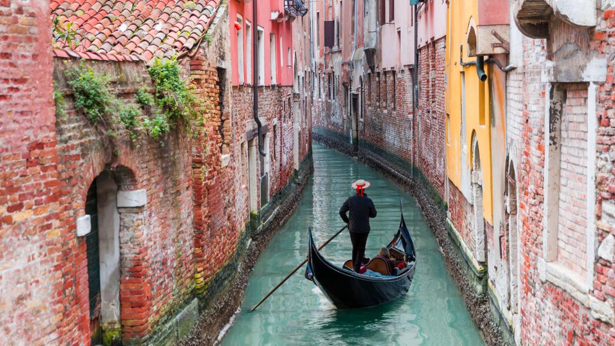 Venice gondolier