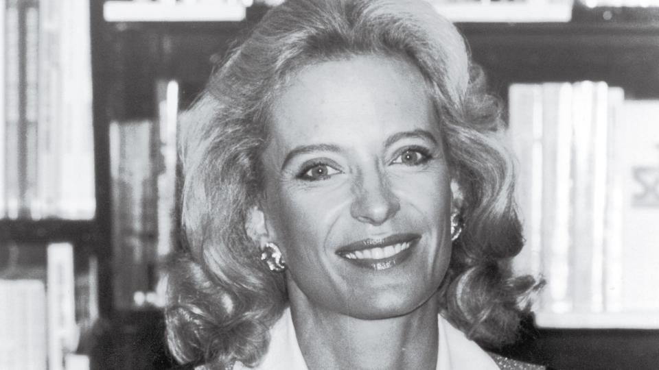princess michael of kent at hatchards bookshop in piccadilly, london, to sign copies of her book crowned in a far country portraits of eight royal brides, 10th october 1986 photo by dave hoganhulton archivegetty images