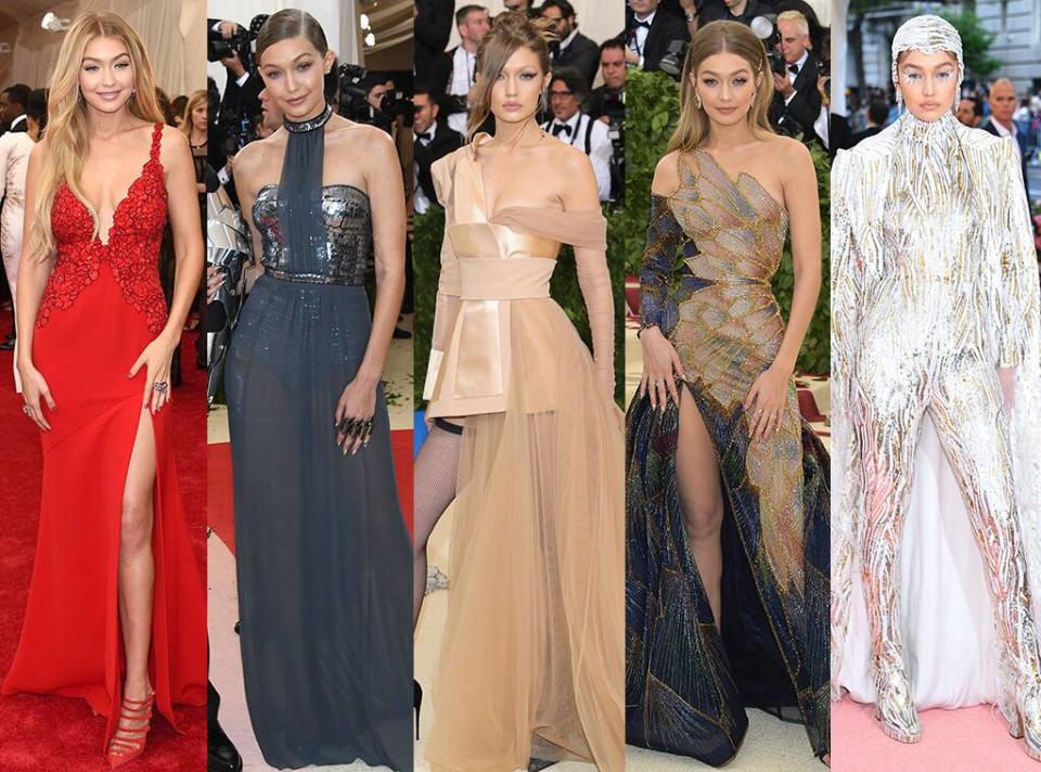 Gigi Hadid, MET Gala Looks