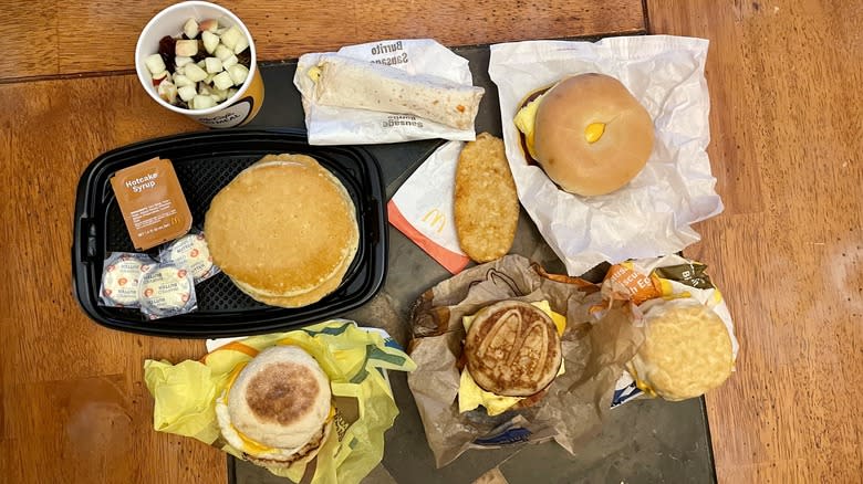 McDonald's breakfast items