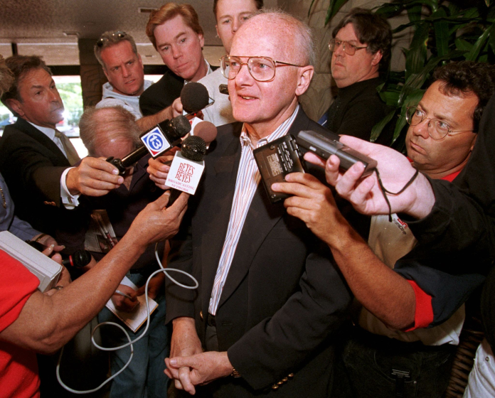 Kansas City Chiefs owner Lamar Hunt.