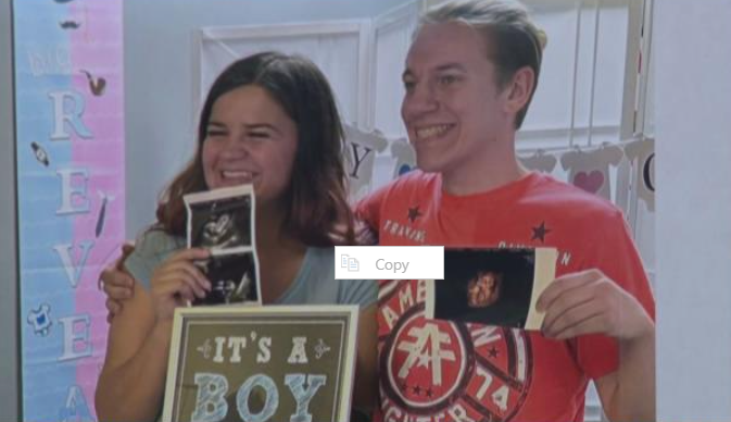 Andrew Combs, 21, of Columbus' Milo-Grogan neighborhood, right, was expecting a baby boy with his girlfriend Victoria Perez, left, when Combs died on Dec. 13, 2022 in an attempted robbery at a Sunoco gas station in Columbus' Hilltop neighborhood.